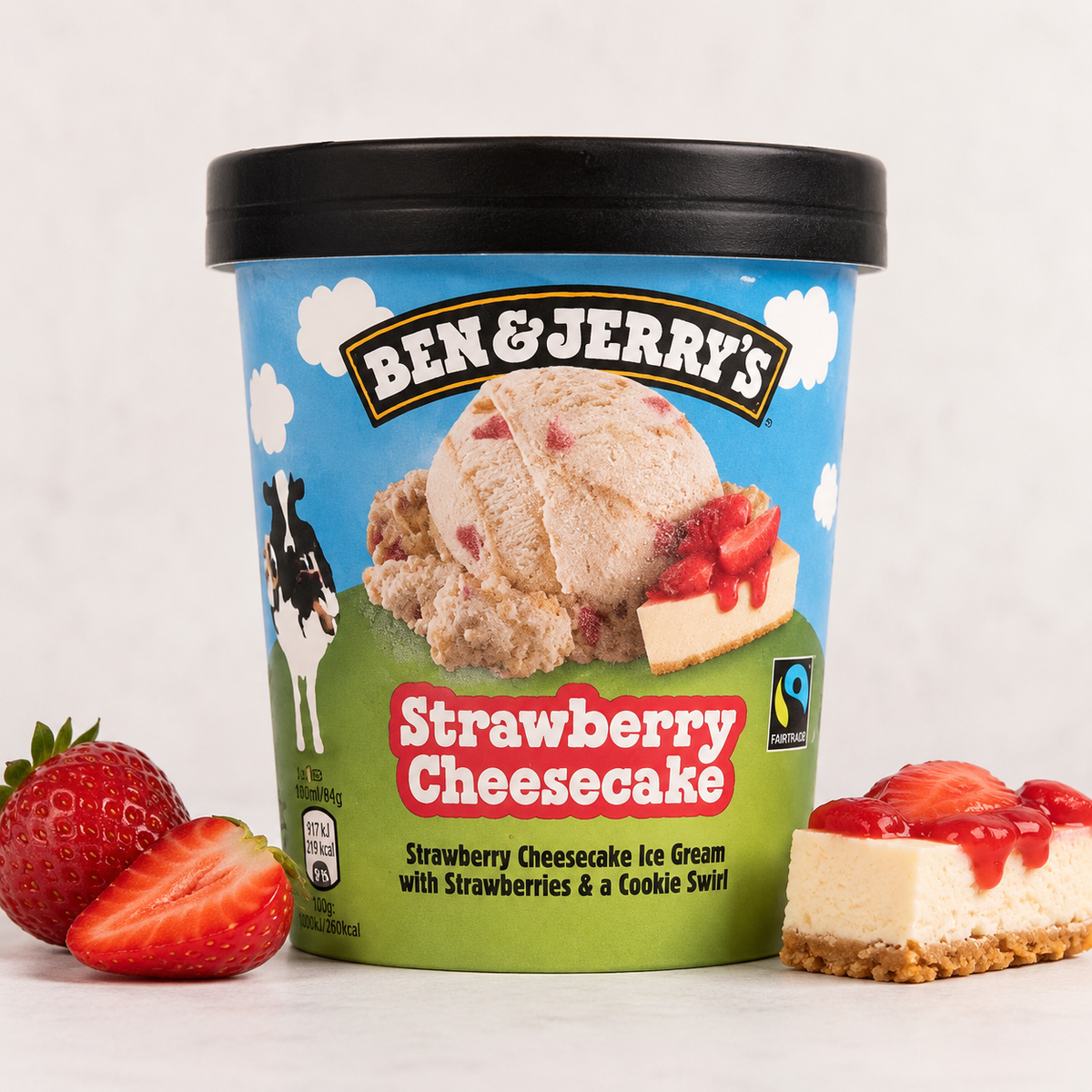Ben & Jerry’s Strawberry Cheesecake