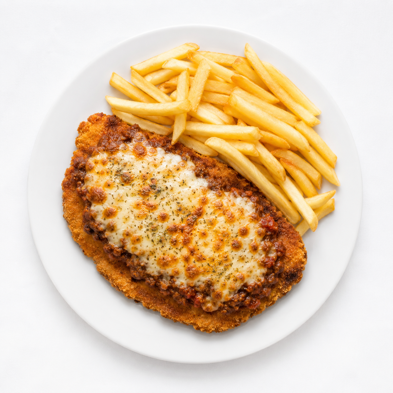 Schnitzel Bolognese