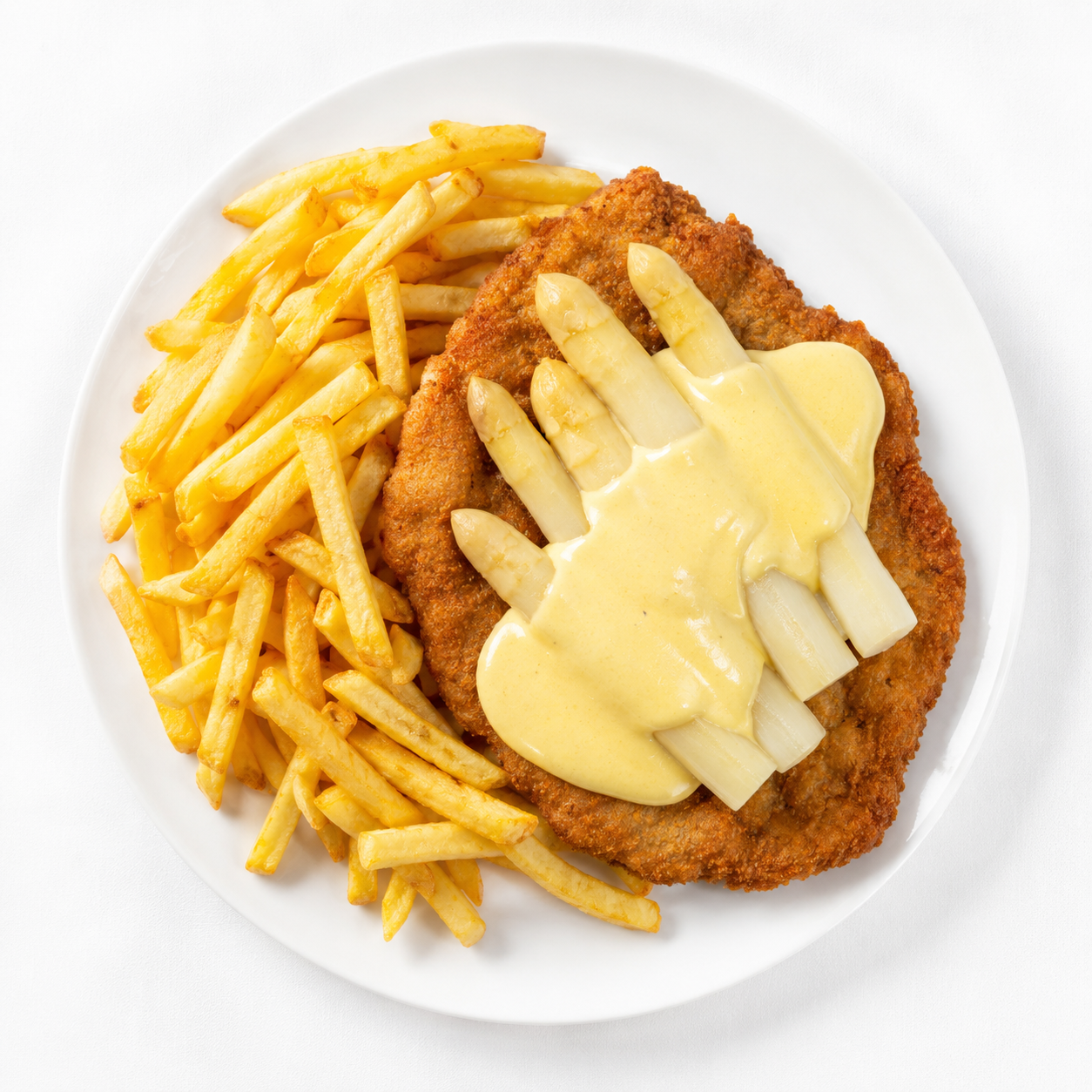 Schnitzel Spargel
