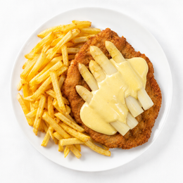 Schnitzel Spargel