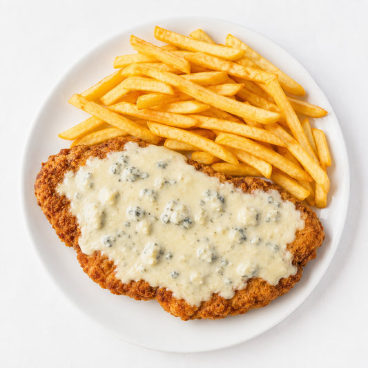 Mittag Schnitzel Gorgonzola