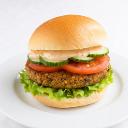 Vegetarischer Burger