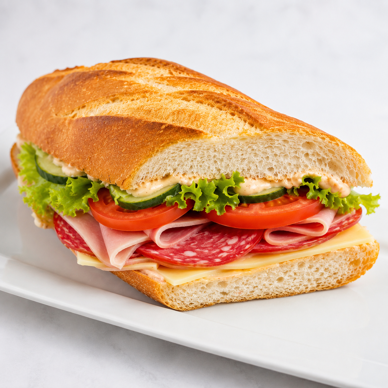 Baguette Salami