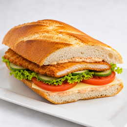 Baguette Schnitzel