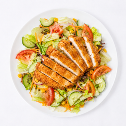 Salat Schnitzel