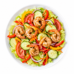 Salat Scampi