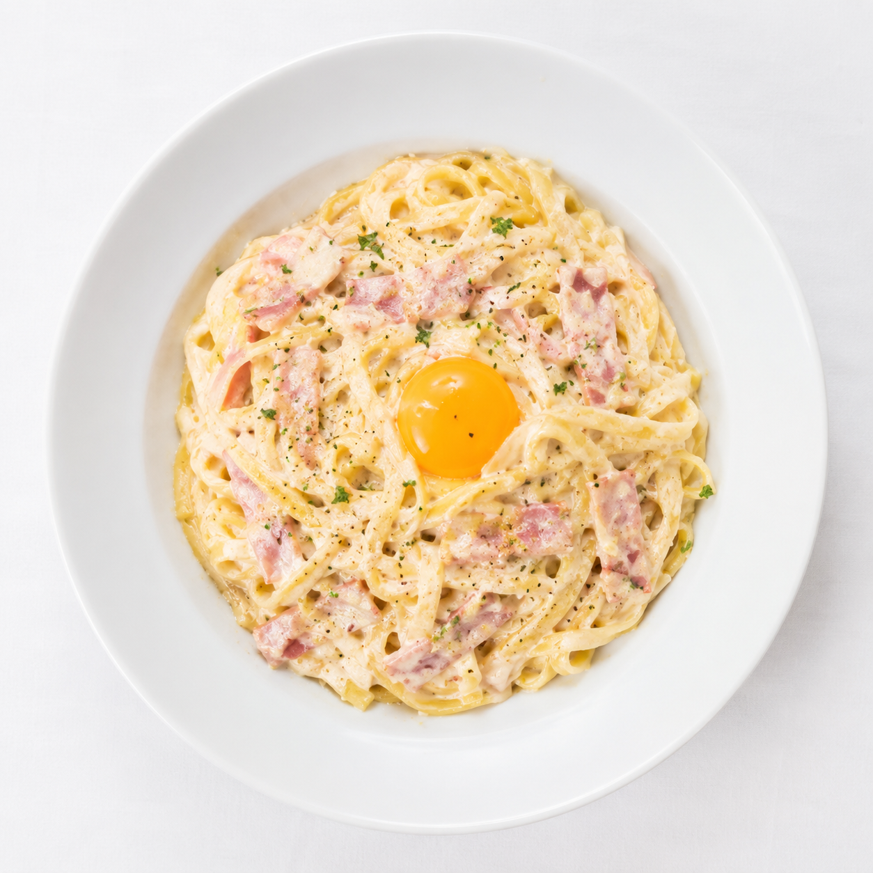 Mittag Pasta Carbonara