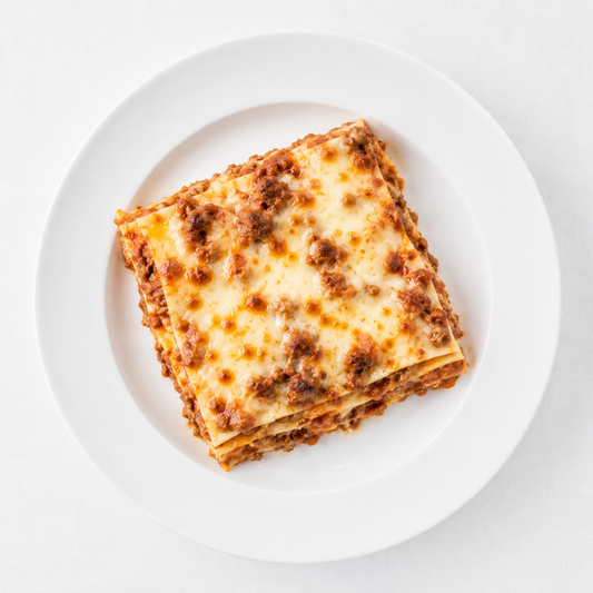 Mittag Lasagne Bolognese