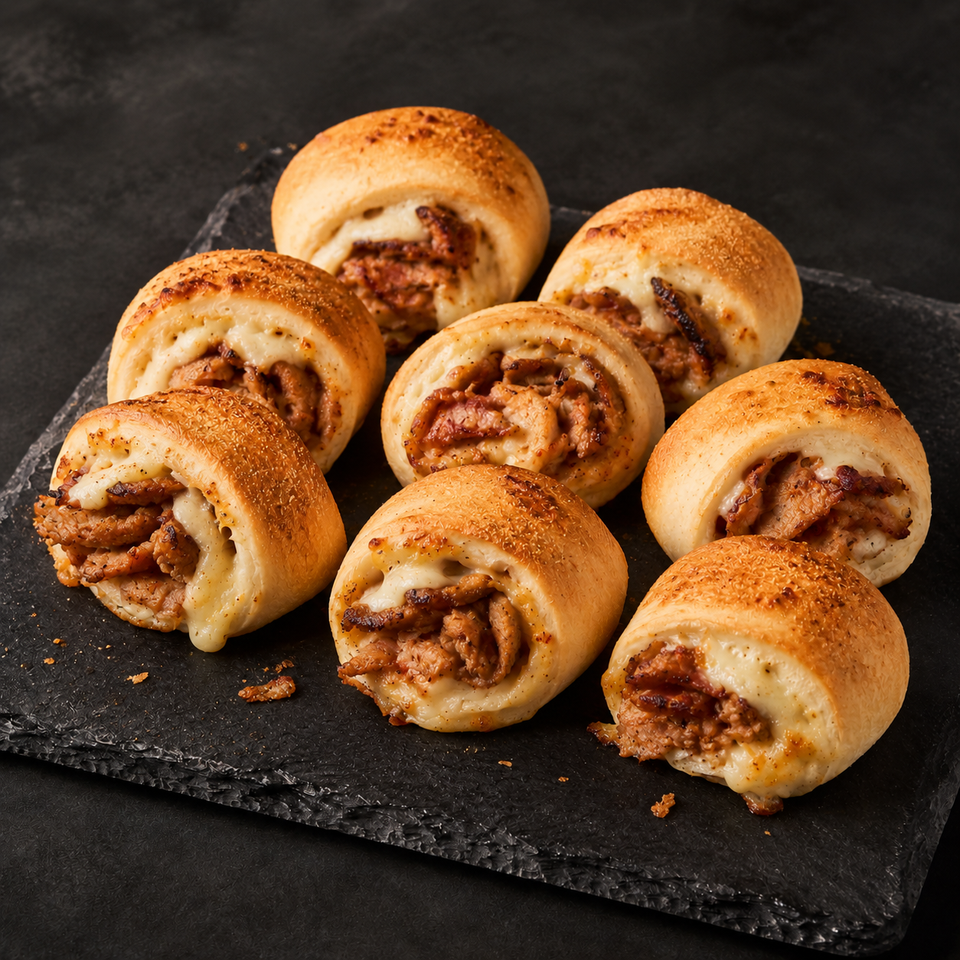 Pizzabrötchen Gyros