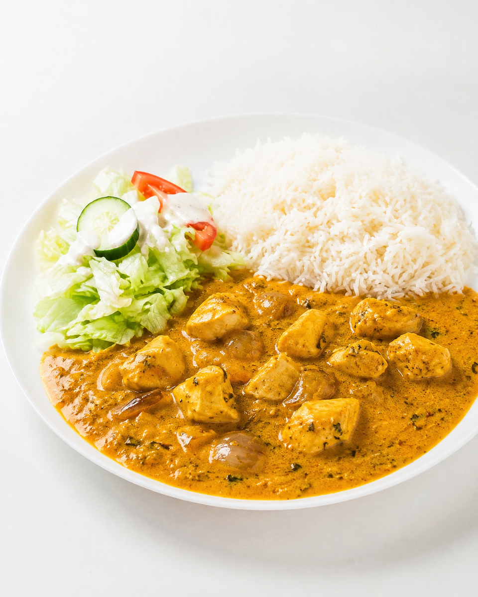 Indisches Chicken Menü für 2