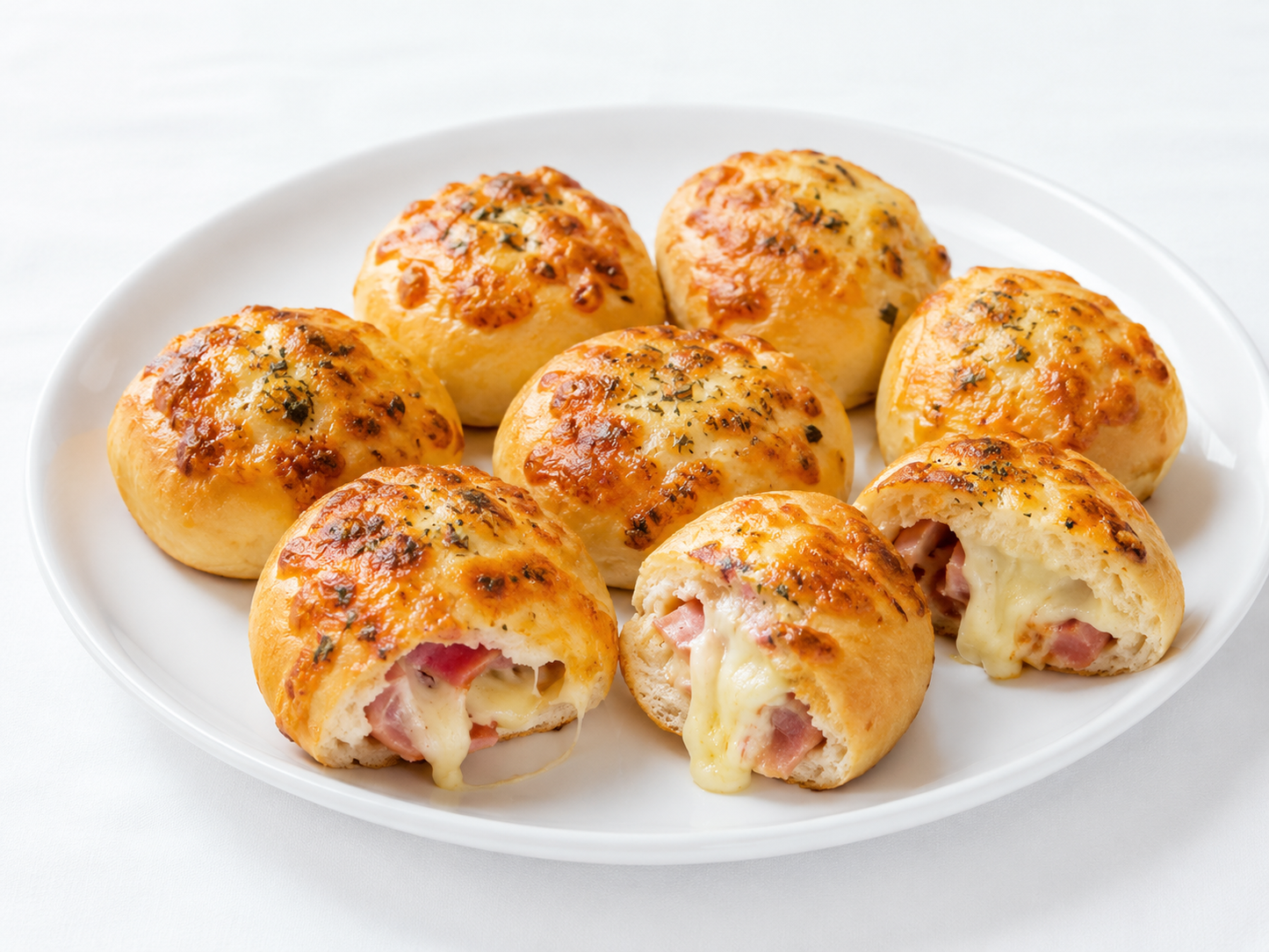 Pizzabrötchen Schinken