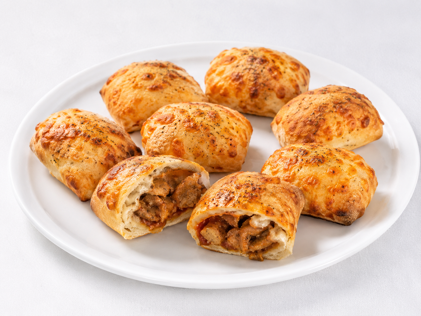 Pizzabrötchen Gyros