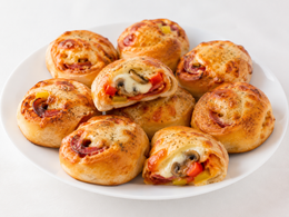 Pizzabrötchen mit 3 Wunschzutaten