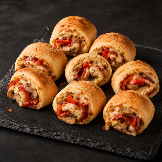 Pizzabrötchen mit 3 Wunschzutaten