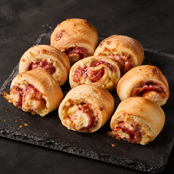 Pizzabrötchen Salami