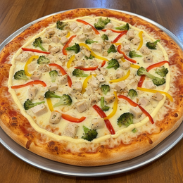 Pizza Pollo Hollandaise