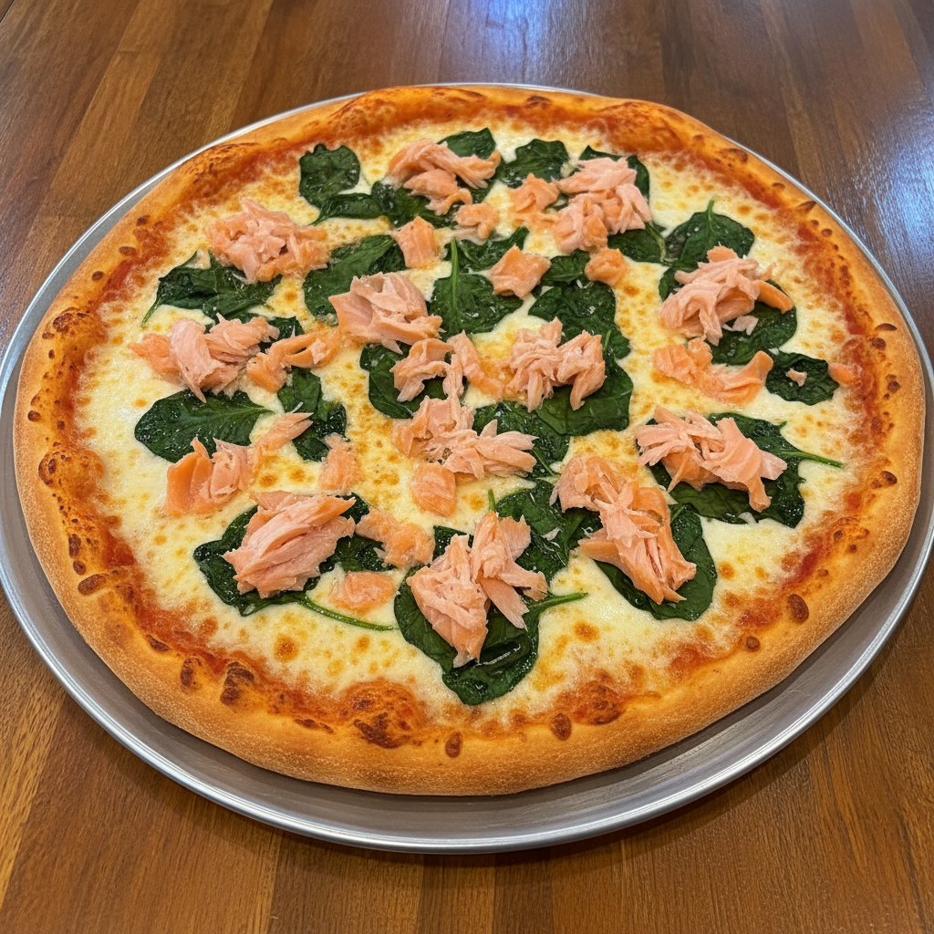 Salmone Spinaci